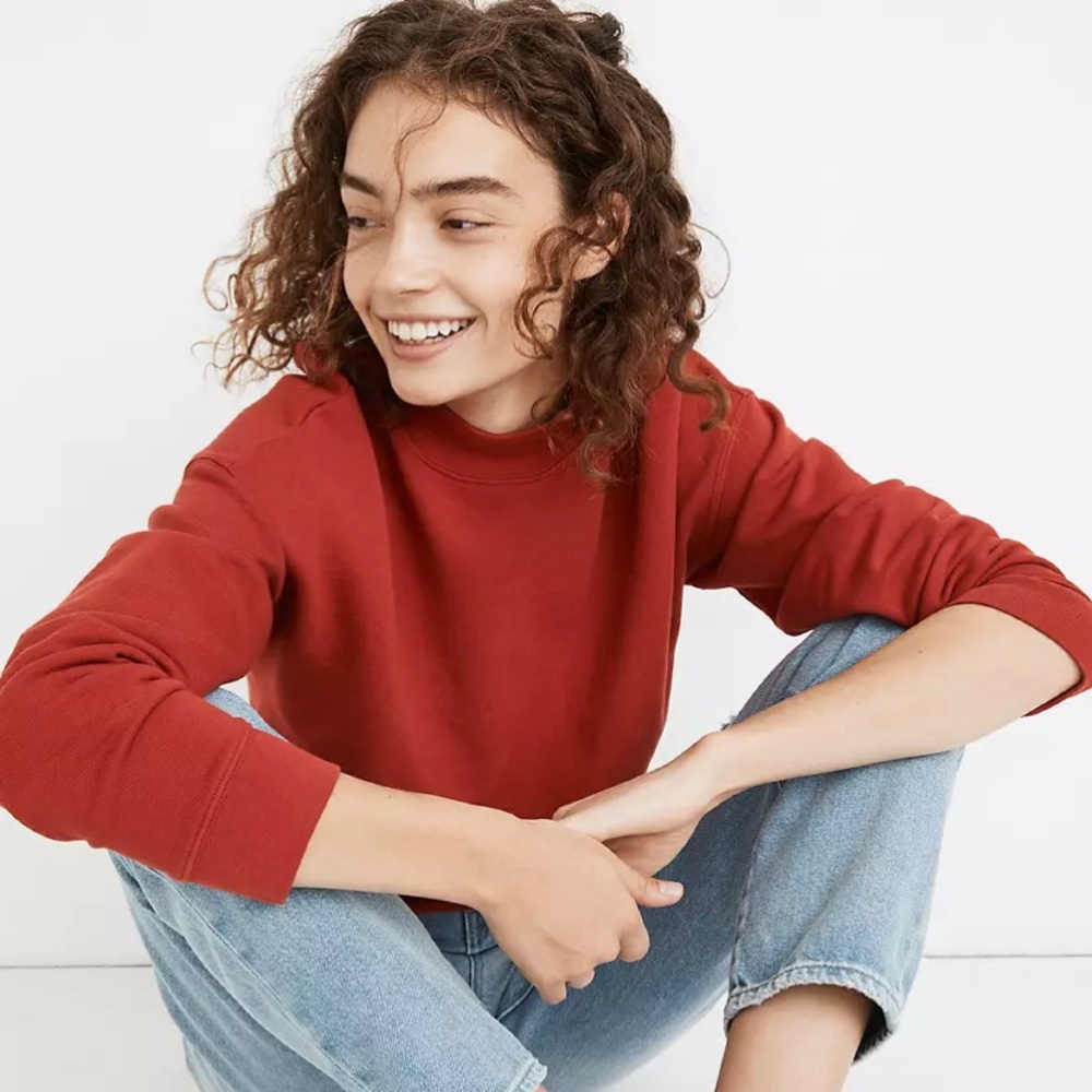 Madewelll (Re)sourced Cotton Studio Sweatshirt